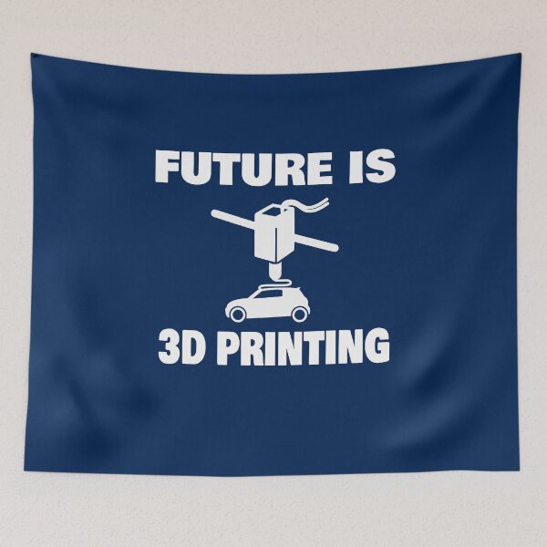 Item preview, FUTURE IS 3D PRINTING designed and sold by MelfDesings.