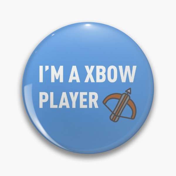 Item preview, I'M A XBOW PLAYER - CR (Blue) designed and sold by FilipeFerreira.