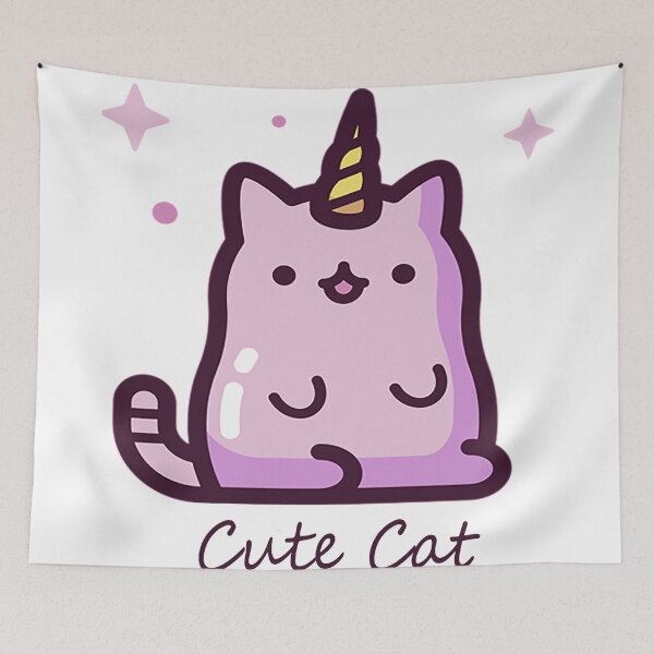 Item preview, cute cat designed and sold by kokiii Designs.