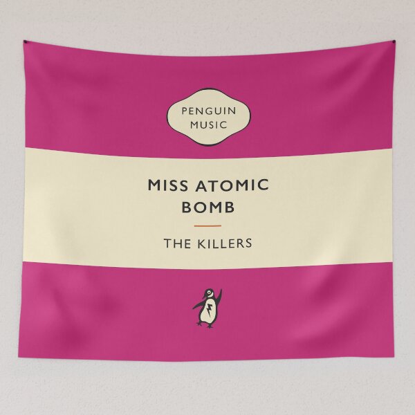 Item preview, The Killers - Miss Atomic Bomb Penguin Music book cover designed and sold by Penguin-Music.