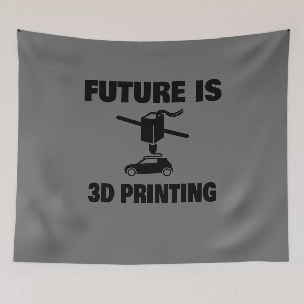 Item preview,  FUTURE IS 3D PRINTING designed and sold by MelfDesings.