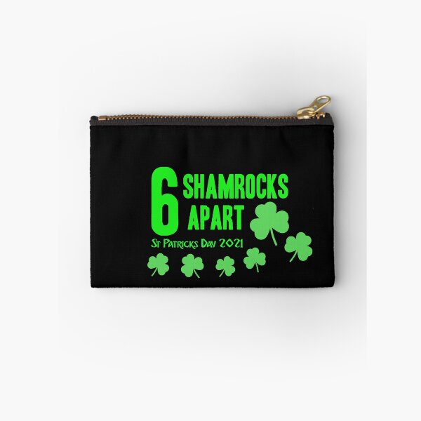 Item preview, 6 shamrock apart St Patricks Day 2021 Luck Social Distancing Mask Design designed and sold by RainbowPandas.