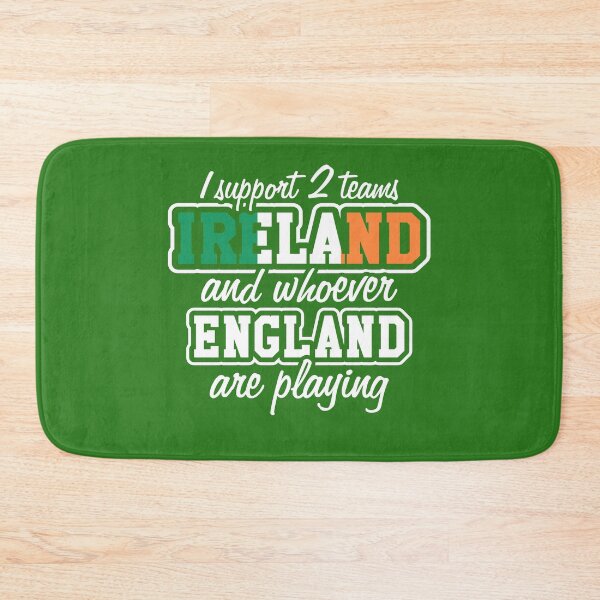Item preview, Copy of Rugby Gift I Support 2 Teams Ireland and Whoever England Are Playing designed and sold by RichieH.