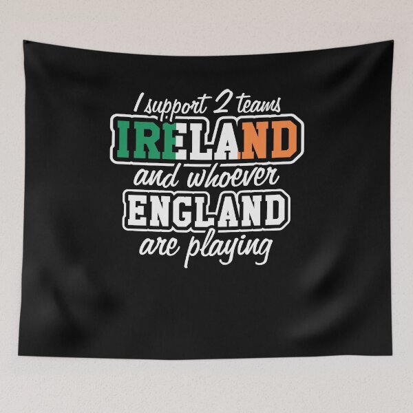 Item preview, Copy of Rugby Gift I Support 2 Teams Ireland and Whoever England Are Playing designed and sold by RichieH.