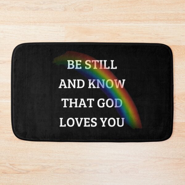 Item preview, Be Still, God Loves You designed and sold by doodle3Dandy.