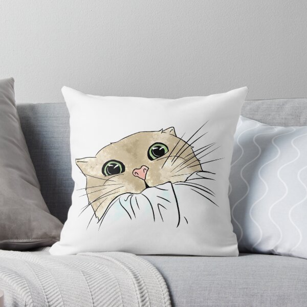 Item preview, funny cat designed and sold by rainbowcatnip.