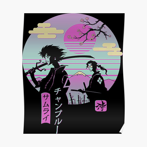 Anime Samurai Chillhop Poster