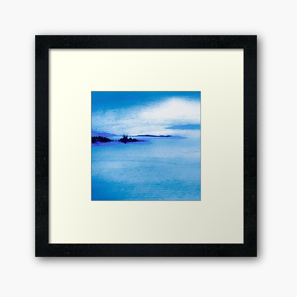 Weirdly sunsets. Framed Art Print