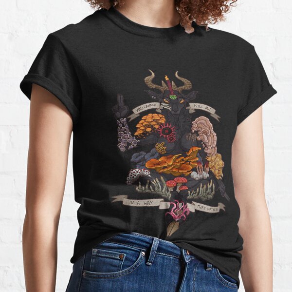 Baphomet Tell Me the Name of God Classic T-Shirt