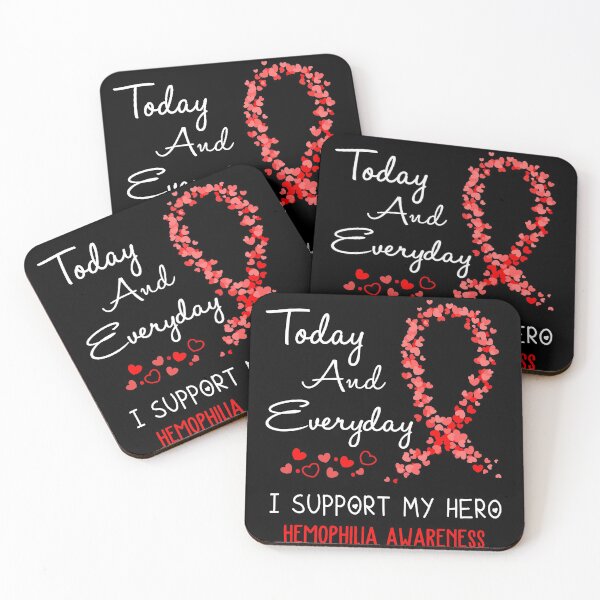 Item preview, Today and Everyday I Support My Hero Hemophilia Awareness designed and sold by ArangoaStore.