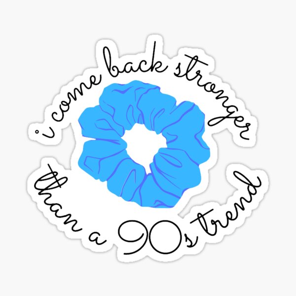 come-back-stronger-sticker-for-sale-by-jocelyncrafts-redbubble