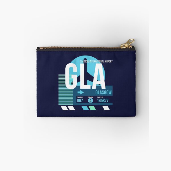 Item preview, Glasgow (GLA) Airport Code Baggage Tag designed and sold by SLAG-Creative.