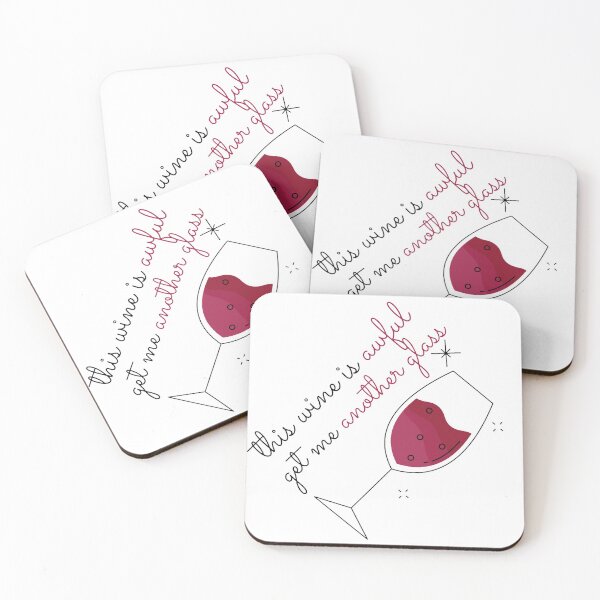 Item preview, this wine is awful designed and sold by JocelynCrafts.