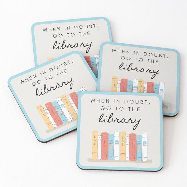 Item preview, When in Doubt, Go to the Library designed and sold by madampince.