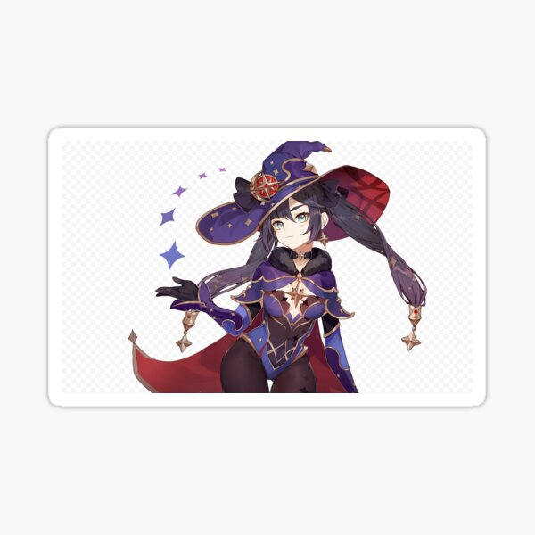 Genshin Impact Mona Astrologer Of Monstadt Sticker For Sale By