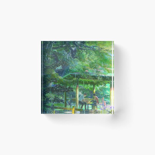 Item preview, The Garden of Words Anime Scene designed and sold by Amitrix.
