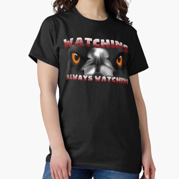 Item preview, Always watching Magpie design  designed and sold by Krystalkayart.