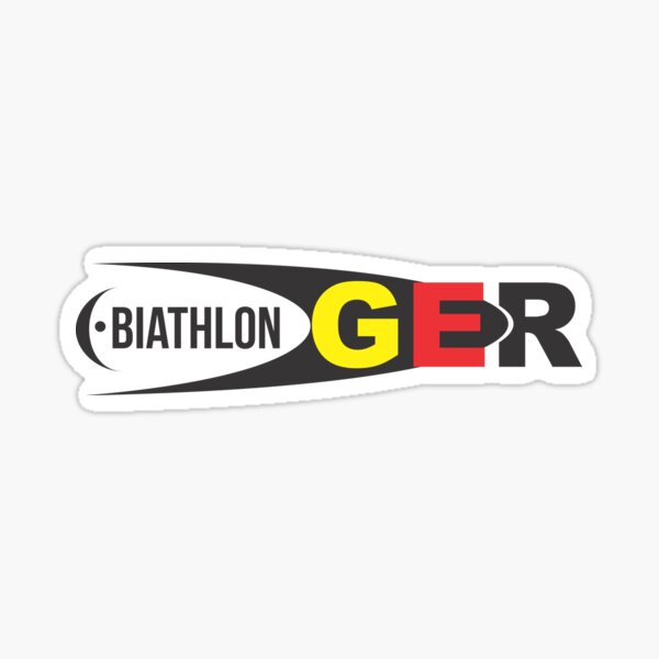 Sticker Biathlon Redbubble