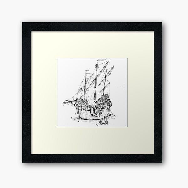 A TownShip Framed Art Print