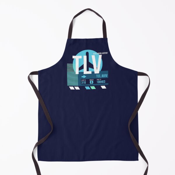 Item preview, Tel Aviv (TLV) Airport Code Baggage Tag designed and sold by SLAG-Creative.