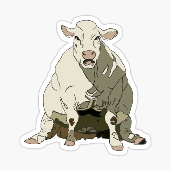 Stickers sur le thème Grosse Vache