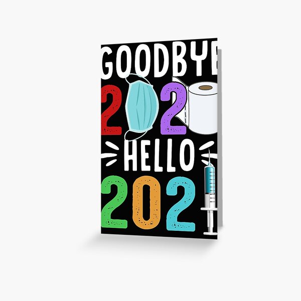 Item preview, Funny I Goodbye 2020 Hello 2021 I Happy New Year's Eve designed and sold by ppleroth.
