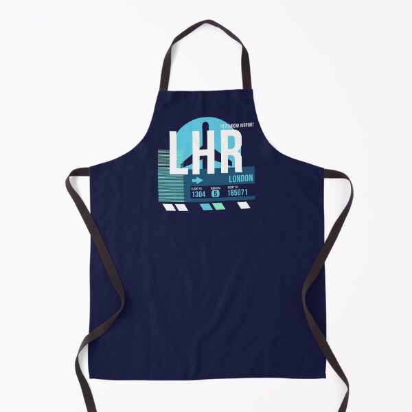Item preview, London (LHR) Airport Code Baggage Tag designed and sold by SLAG-Creative.