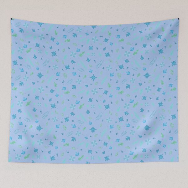 Item preview, Plant pattern | winter | pattern | Flowers | lilac blue designed and sold by Betti-Wolf.