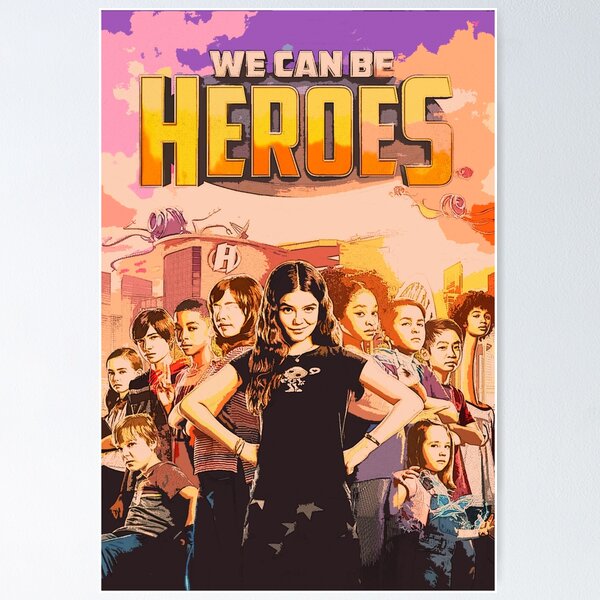 Item preview, We can be Heroes Netflix - Kids Fan made Poster designed and sold by Mindy Bubble.