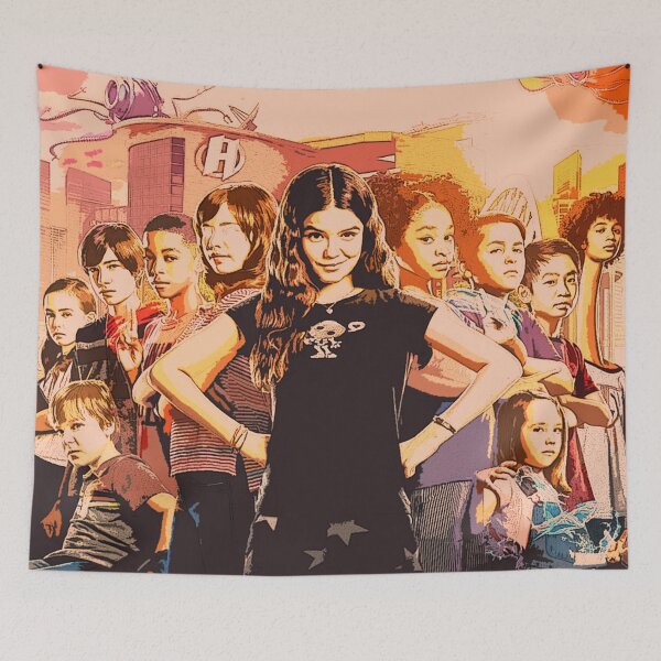 Item preview, We can be Heroes Netflix - Kids Fan made Poster designed and sold by Mindy Bubble.