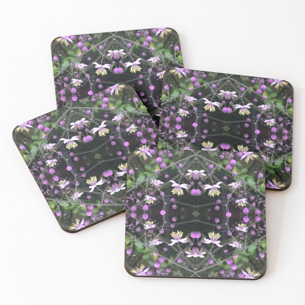 Item preview, A Brace of Delicate Purple Fairy Bells Ring in the Magic of the Summer Solstice 2020 designed and sold by RoseAromas.