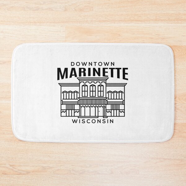 Item preview, Downtown Marinette WI designed and sold by HalpinDesign.