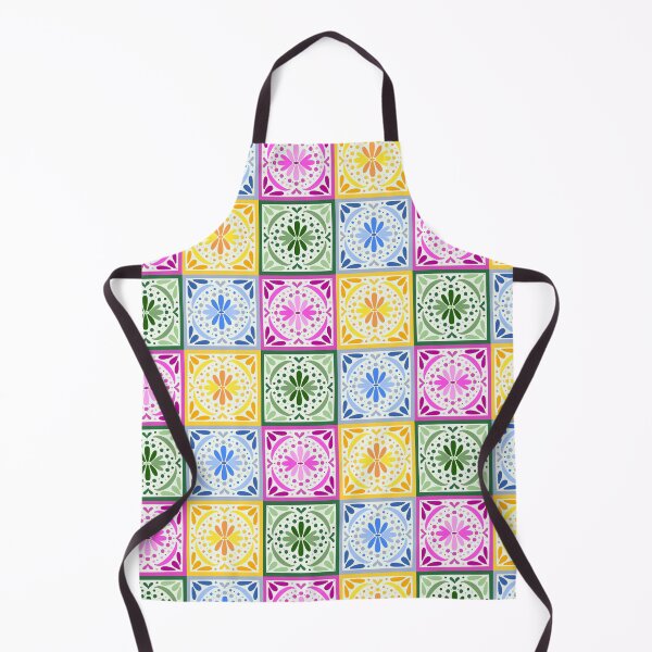 Item preview, Rainbow Spanish Tiles designed and sold by MarMadeThat.