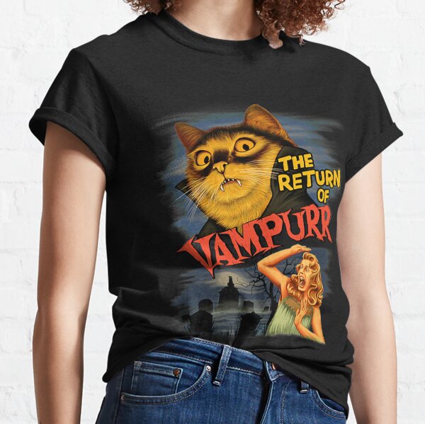 Chat le retour de vampurr T-shirt classique
