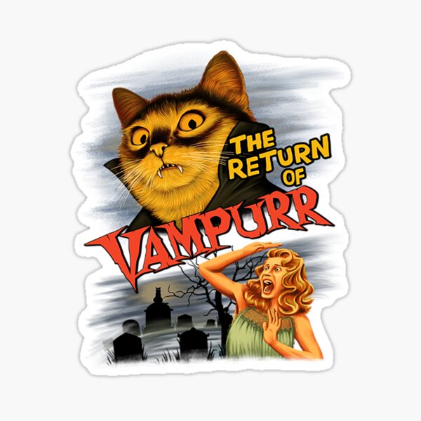 Cat The Return of Vampurr Sticker