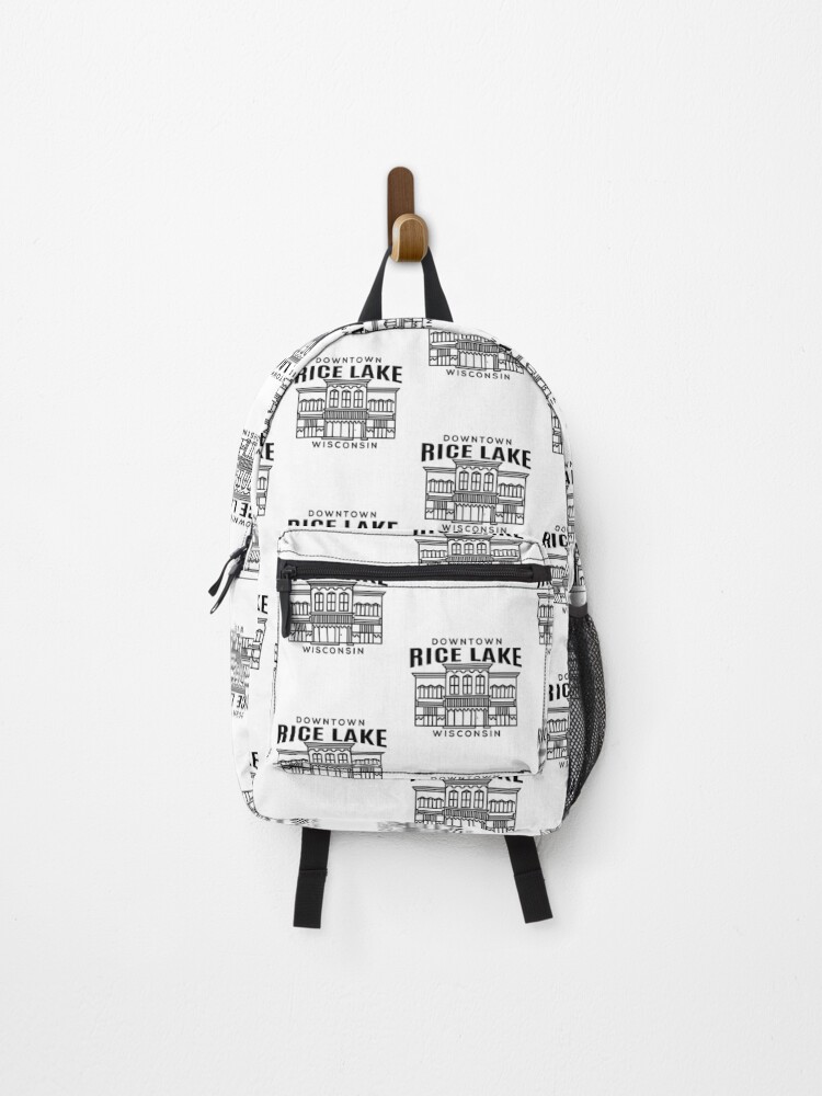 Thumbnail 1 of 3, Backpack, Downtown Rice Lake WI designed and sold by HalpinDesign.