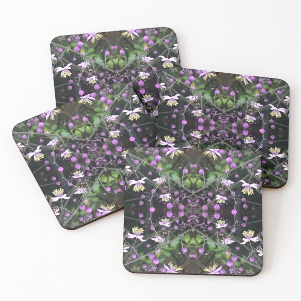 Item preview, A Brace of Delicate Purple Fairy Bells Ring in the Magic of the Summer Solstice 2020, II designed and sold by RoseAromas.
