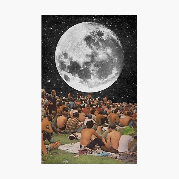 Woodstock Moon Photographic Print