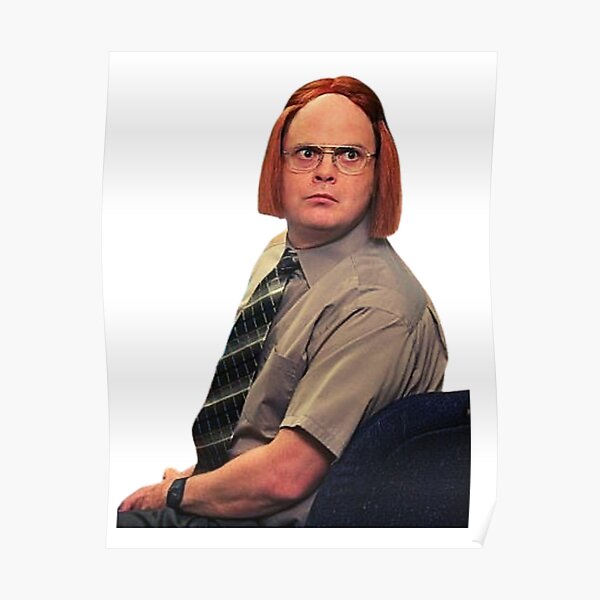 Dwight As Meredith Poster For Sale By Kamaloca Redbubble