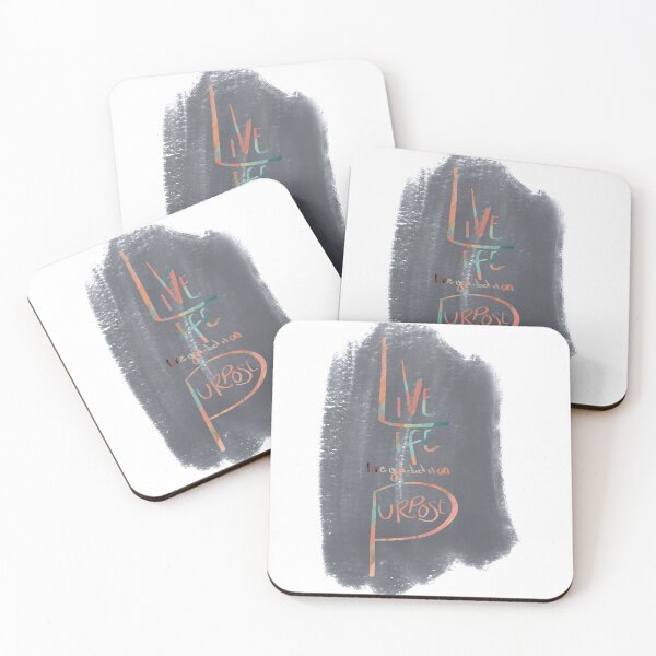 Item preview, Live Life Like You Did It On Purpose designed and sold by jessieartsdaily.