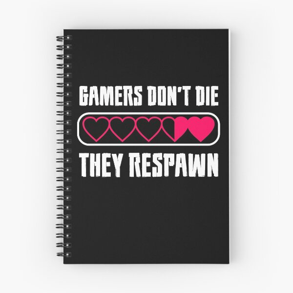 Item preview, Gamers don't die, they respawn designed and sold by MixinMadness.