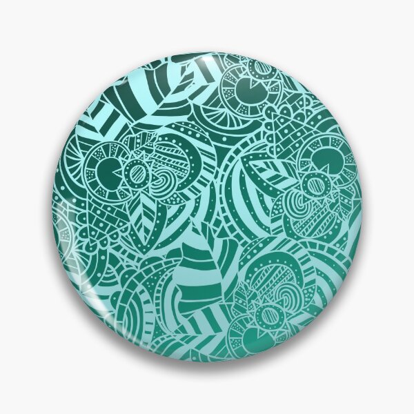 Item preview, Modern Vibrant Seagreen Gradient Boho Print designed and sold by DaughterofYah.