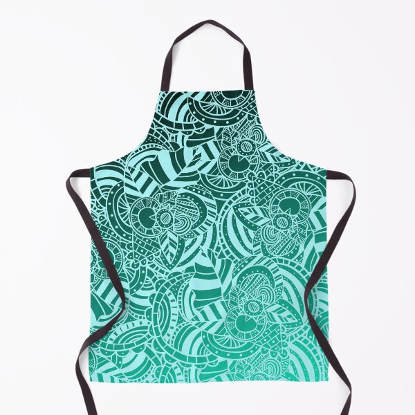 Item preview, Modern Vibrant Seagreen Gradient Boho Print designed and sold by DaughterofYah.