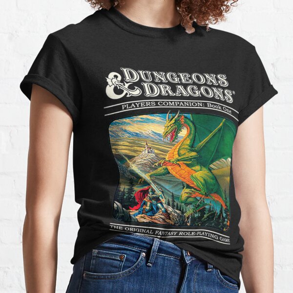 Dungeons And Dragons Dungeons & Dragons Retro cover Classic T-Shirt