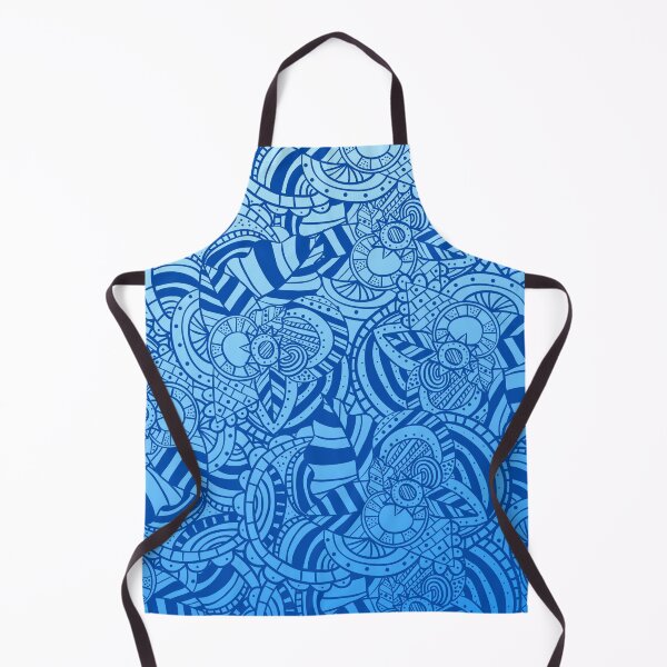 Item preview, Modern Abstract Boho Blue Gradient Print designed and sold by DaughterofYah.