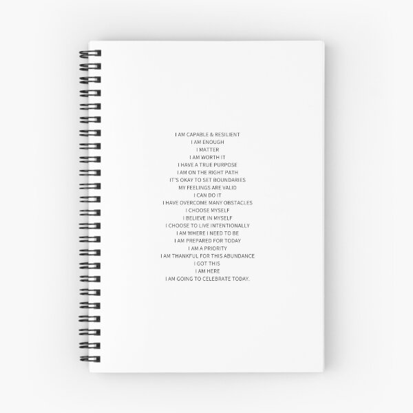 Item preview, Today's and everday's affirmations designed and sold by lettersbymich.