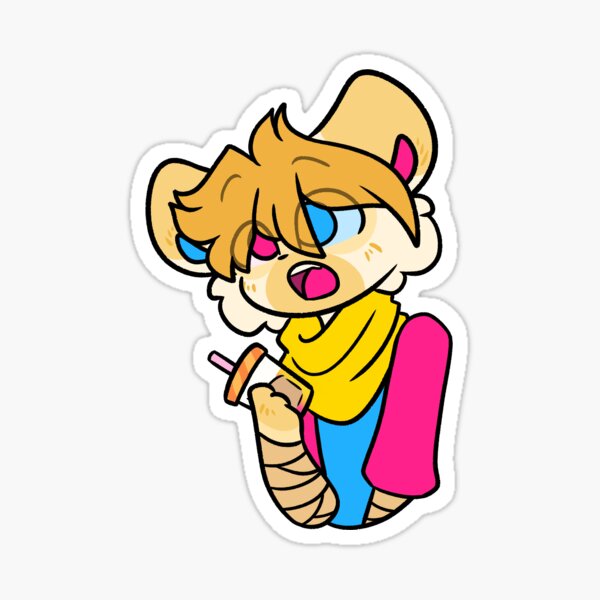 Pansexual Prin Sticker