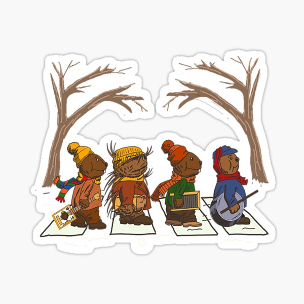 Emmet Otter Jug Band Road Sticker