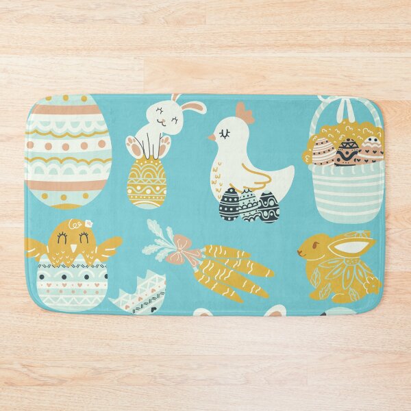 Item preview, Cutest Easter Bunny And Eggs Design designed and sold by travelnerd.