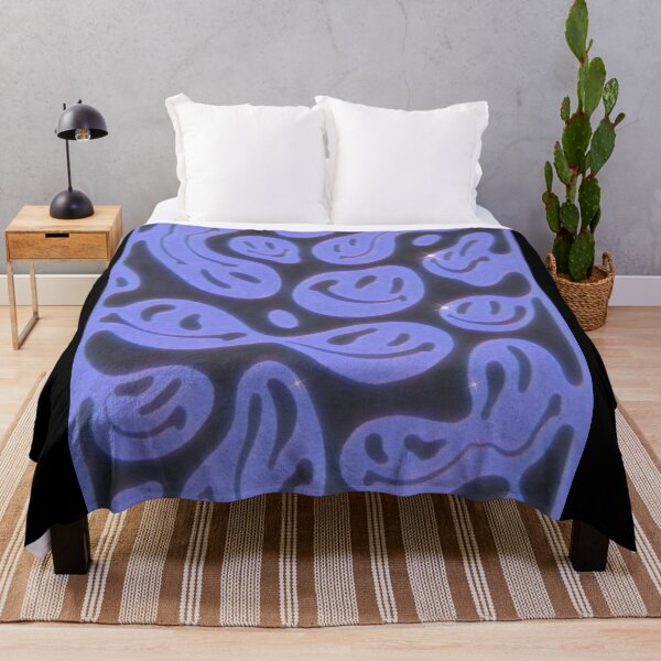 Item preview, Blue Smiley Faces designed and sold by madeline rosen.